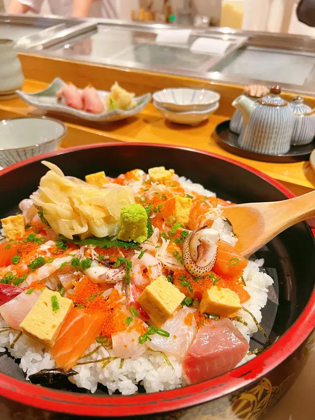 雜錦海鮮丼二人份量