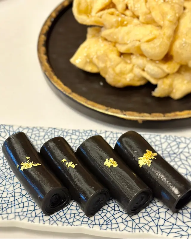 金箔懷舊芝麻卷