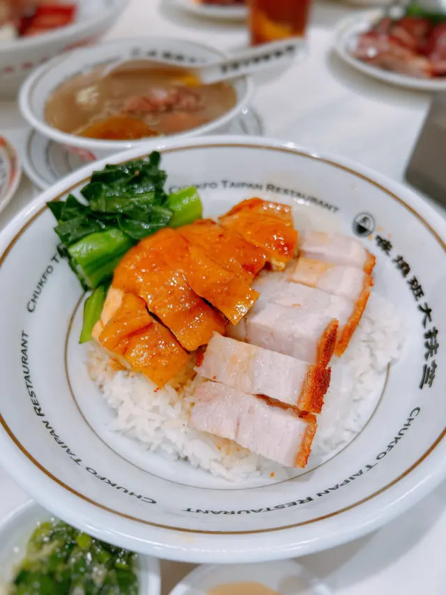 豉油雞燒腩仔飯