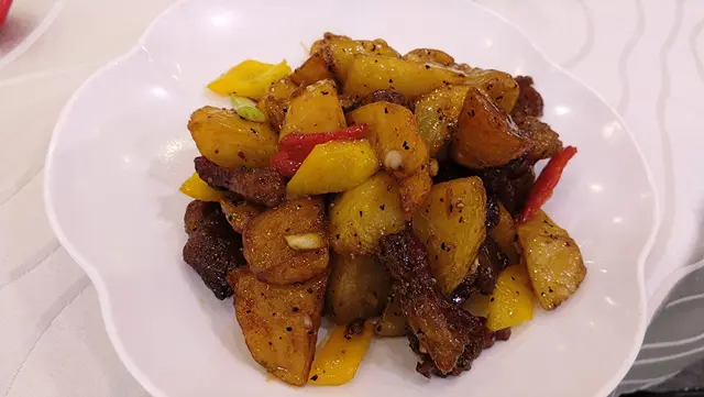 我們一家略嫌牛仔粒較乾