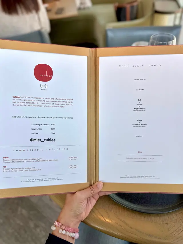 Chill E.A.T. Lunch Menu 2024