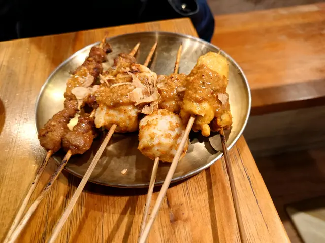 印尼沙爹串燒(雞肉,花枝丸,沙爹莉莉)