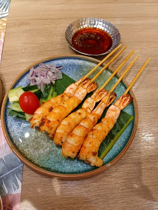 香辣大蝦串(5件)