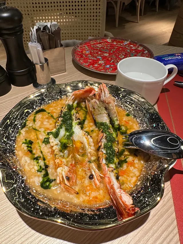 阿根廷紅蝦海鮮湯飯