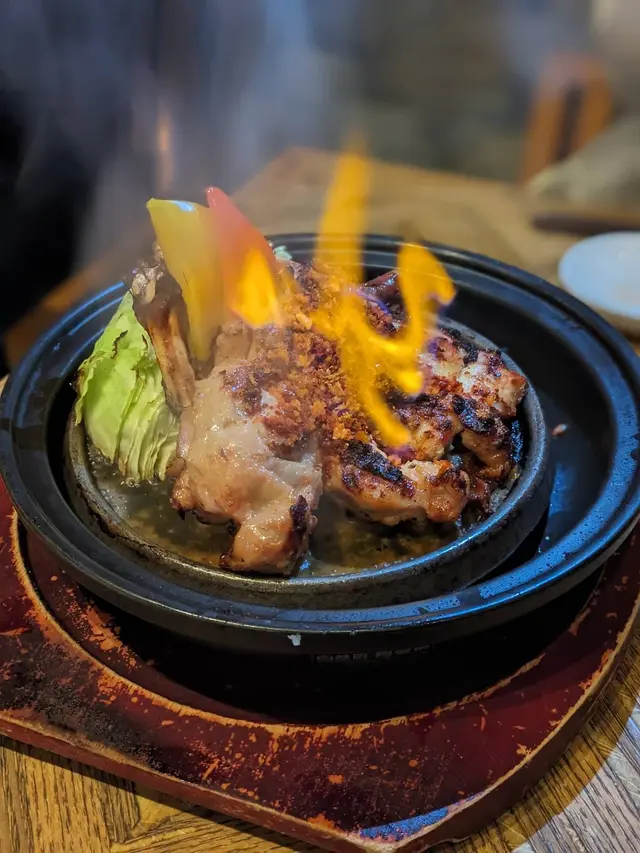 重量級火焰原隻鷄腿