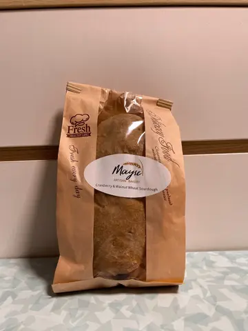 Cranberry & Walnut Wheat Sourdough