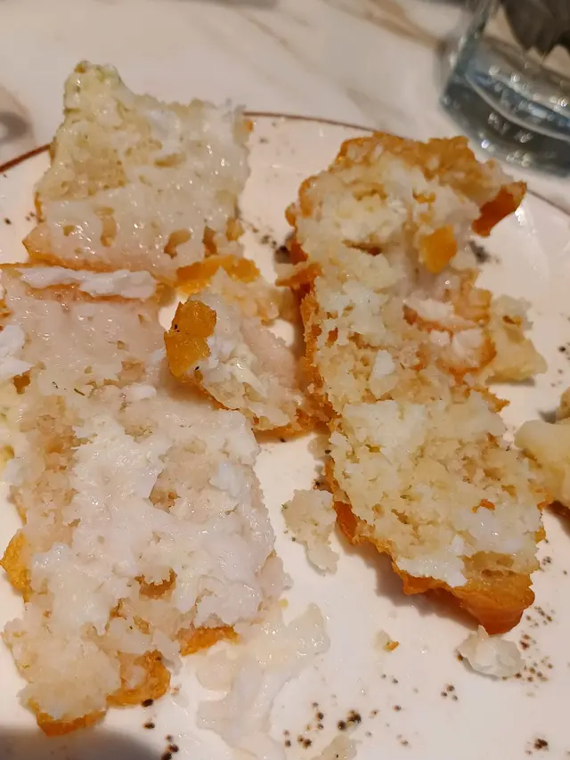 The batter of Fish & Chips