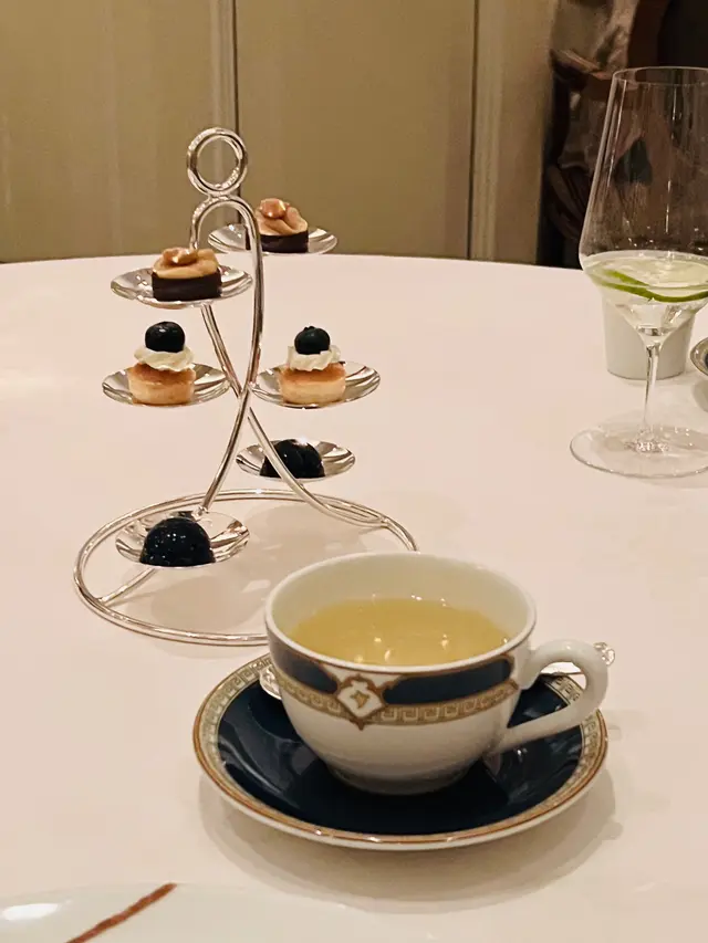 Petit Fours and Mint Tea