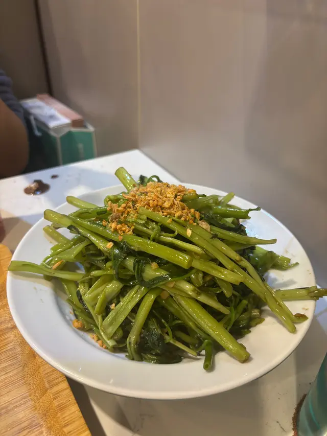 馬拉盞炒通菜