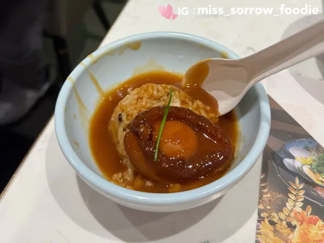 鮑汁鮑魚撈一口花菇飯
