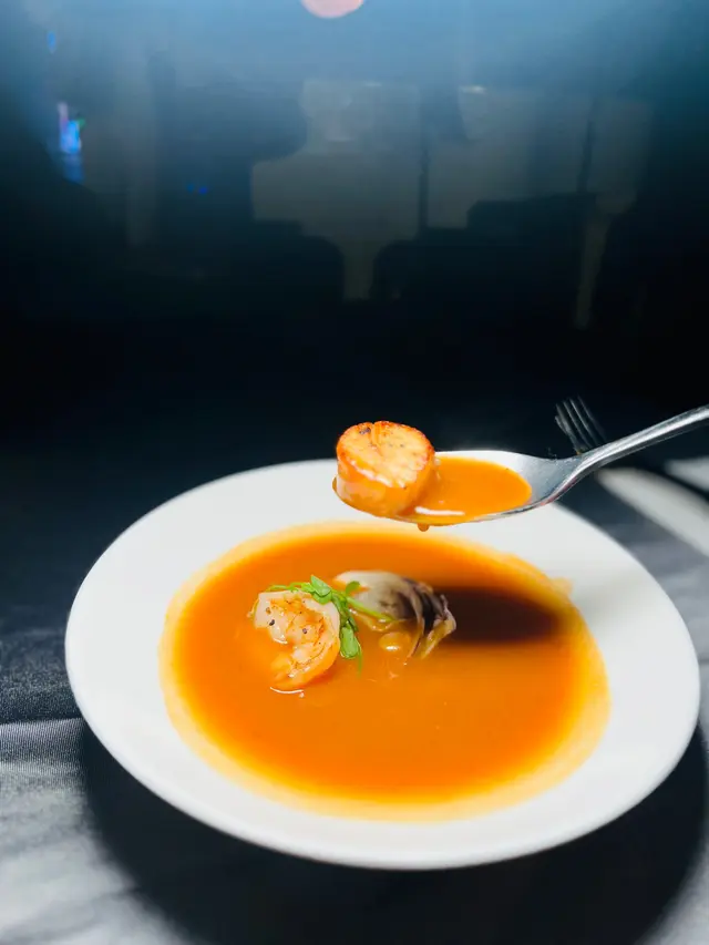 蜆•海蝦 •帶子•意式海鮮湯