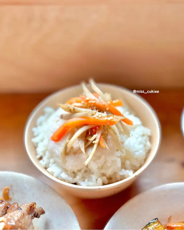 金平牛蒡山藥泥飯