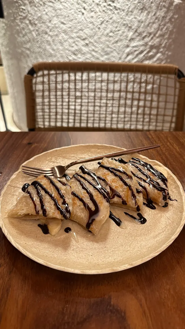 香蕉朱古力煎餅