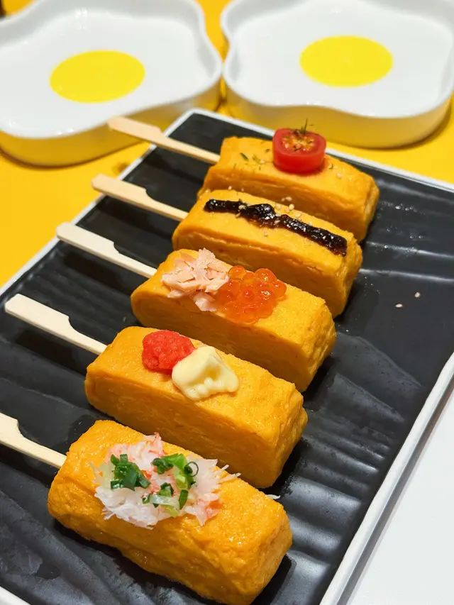 Tamago-EN特製5款玉子串燒