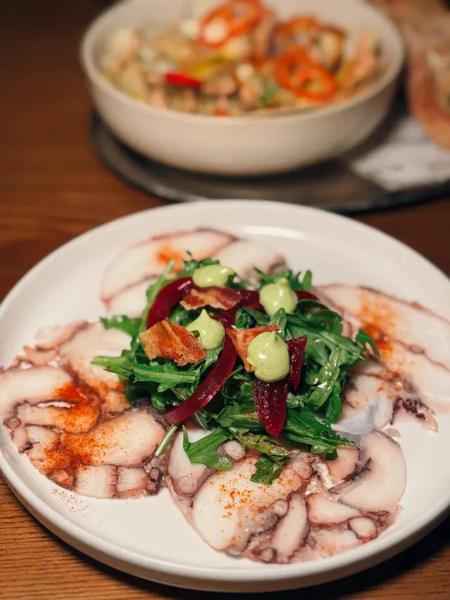Octopus Carpaccio