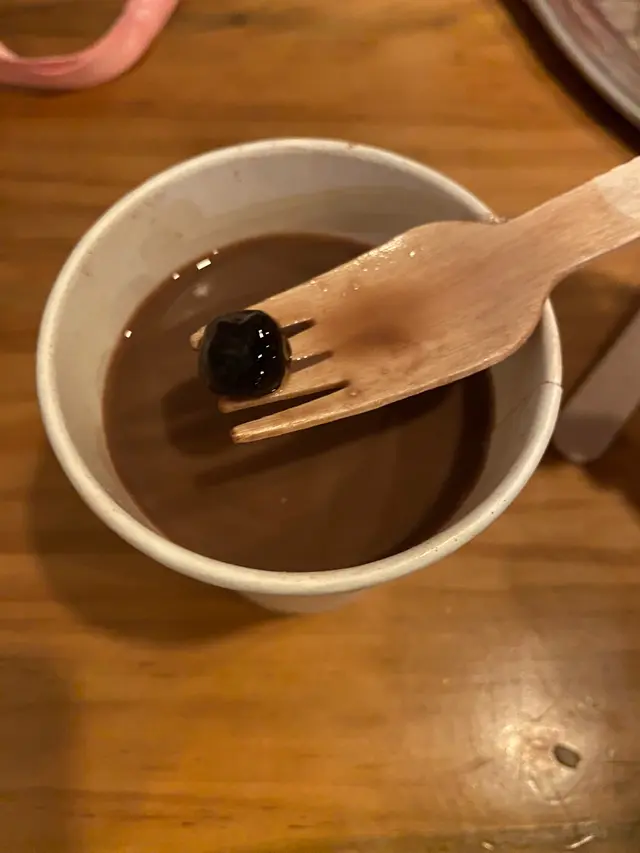 新穎既組合 #朱古力 #珍珠