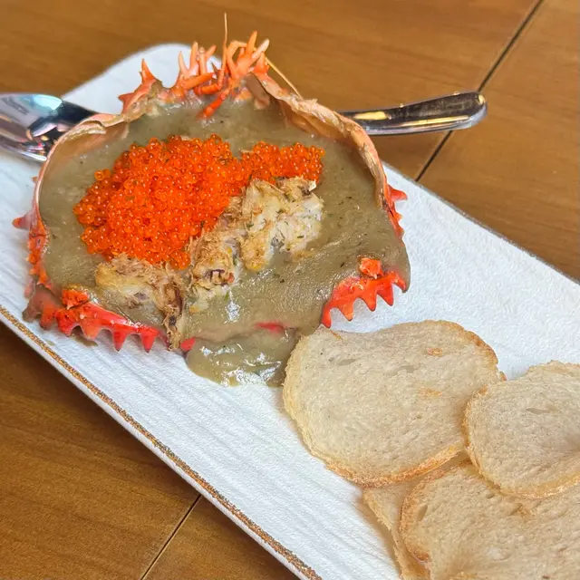 甲羅燒多士