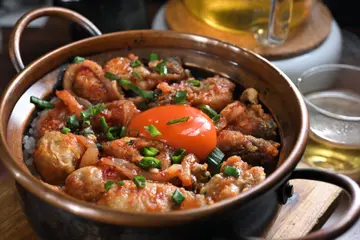 Prawn Crab Meat Shrimp Sauce Claypot rice