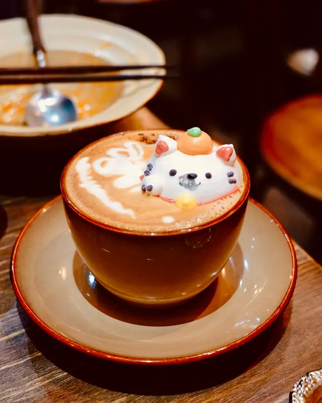  熱蜂蜜紅棗咖啡拿鐵