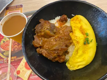 牛面肉日式蛋包飯