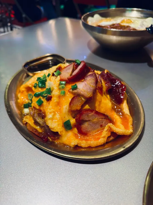 滑蛋叉燒飯