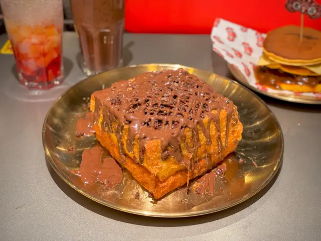 金沙朱古力流心西多士