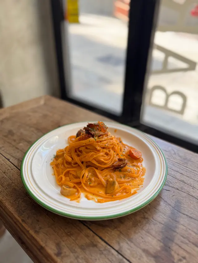 Grilled Abalone with Sea Urchin Spaghetti