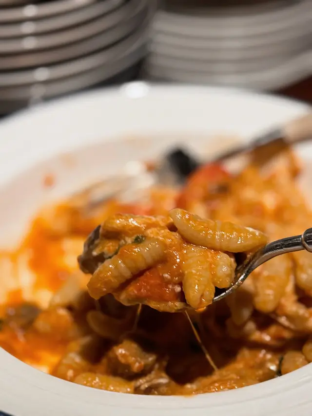 Homemade Malloreddus Melanzana