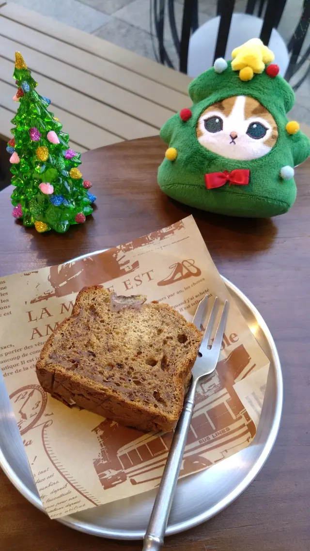 黑糖合桃香蕉磅蛋糕 