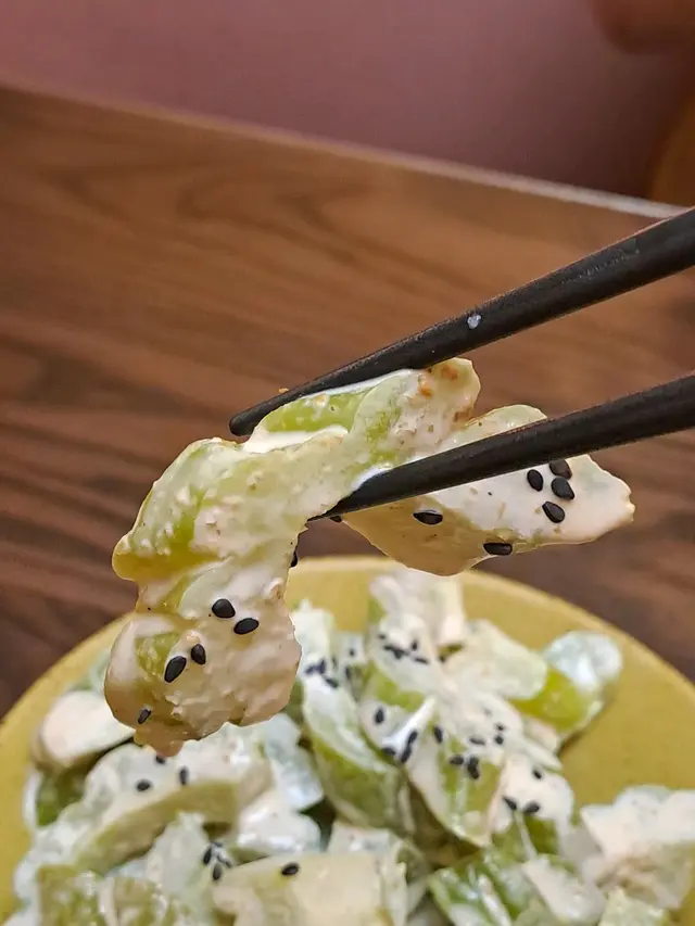 胡麻涼拌苦瓜