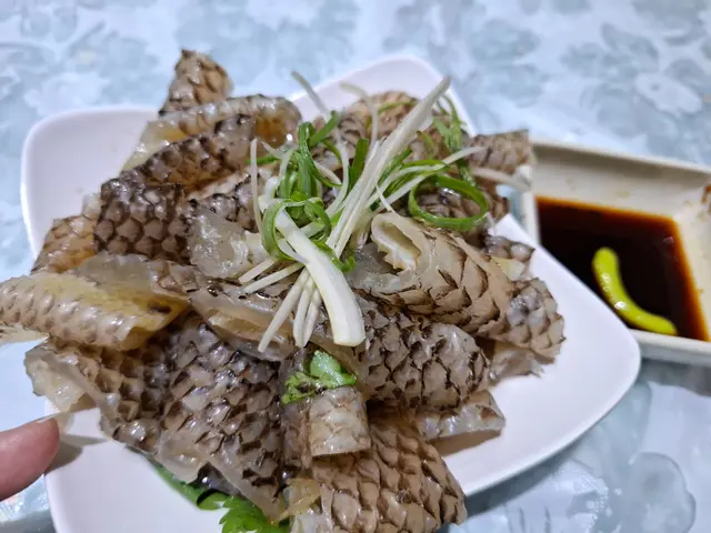 麻香爽魚皮
