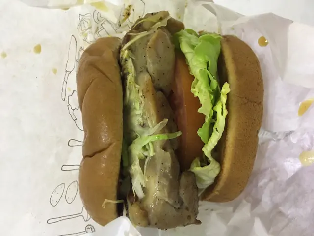 蜜糖芥末特級板雞漢堡