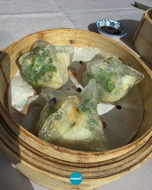 鮮蝦蟹肉菜苗餃