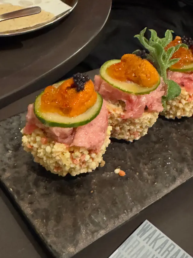 Anago Crispy Rice Slider