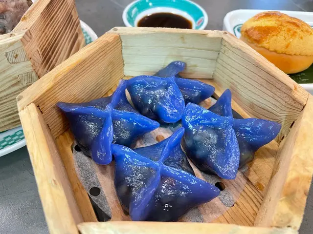 松露野菌晶瑩餃