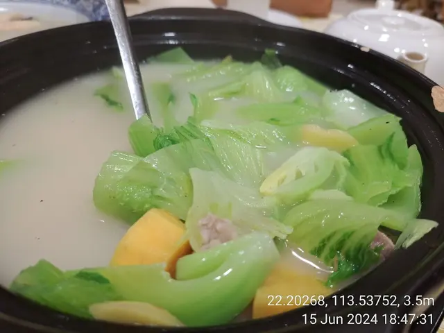 鹹豬骨大芥菜湯