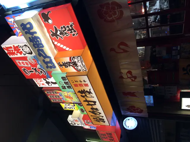 充滿日式風格的燈箱