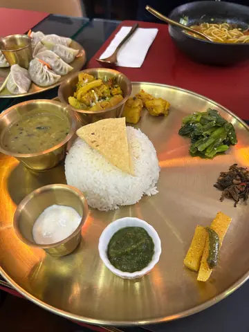 Veggie  Thaali  set