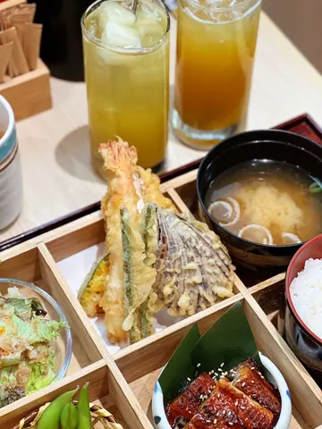 鰻魚.天婦羅御膳套餐