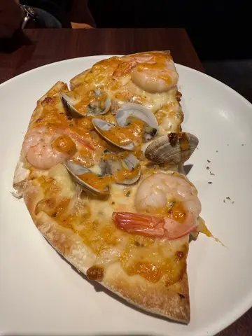 千岛海鲜  pizza  （半份）