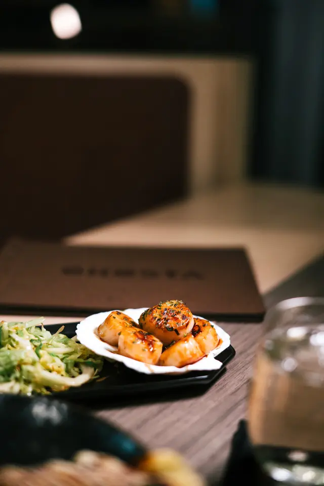 北海道帶子鐵板燒