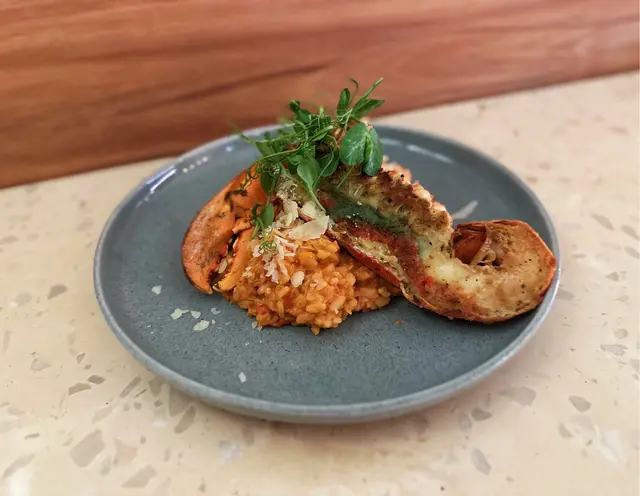 忌廉茄茸蟹肉龍蝦意大利飯