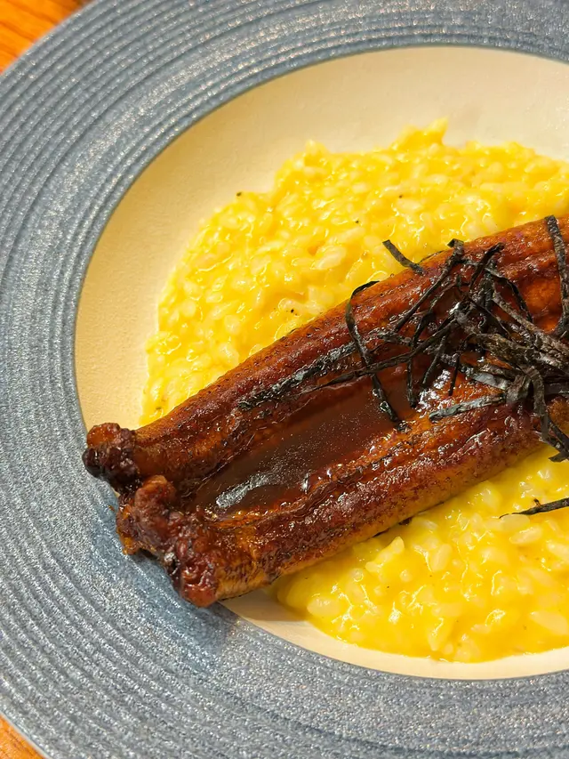 原條鰻魚南瓜燉飯