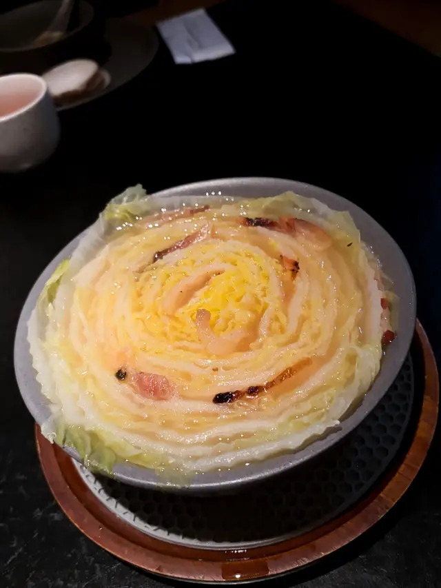 自家製臘肉津白