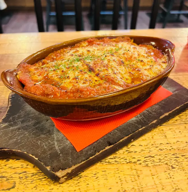 芝士焗肉醬意粉