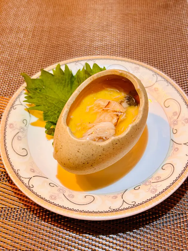 🍵 茶碗蒸:排排蟹肉,滑嫰鮮香