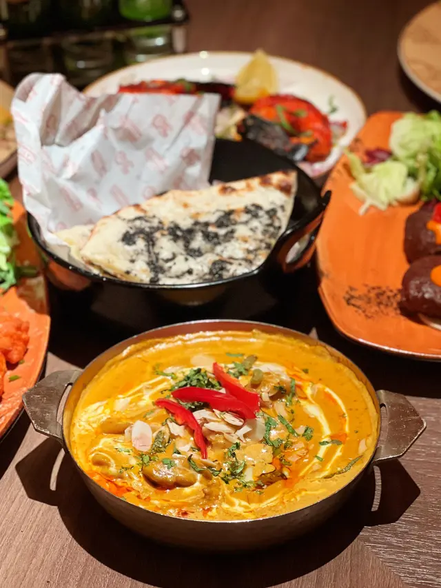 腰果奶油紅花忌廉雞