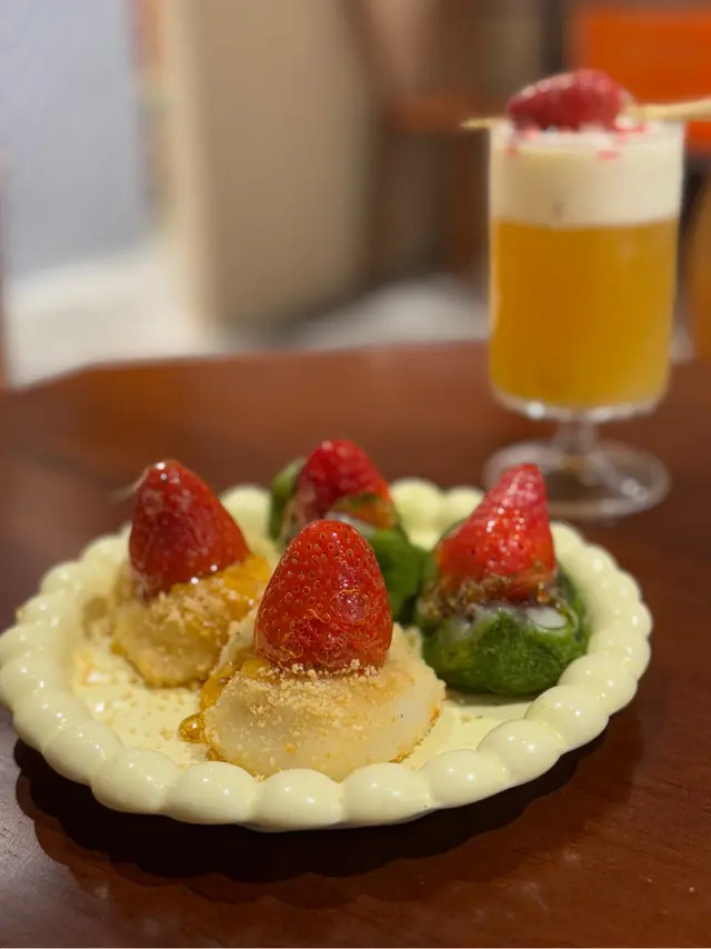 草莓冰糖葫蘆糯米糍