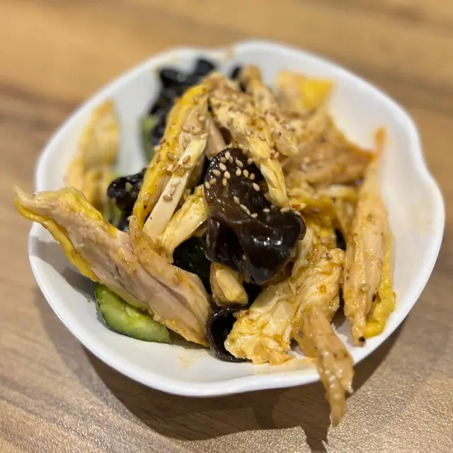 青瓜木耳椒麻雞