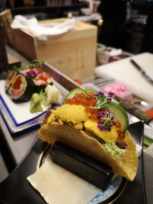 粟米脆餅壽司